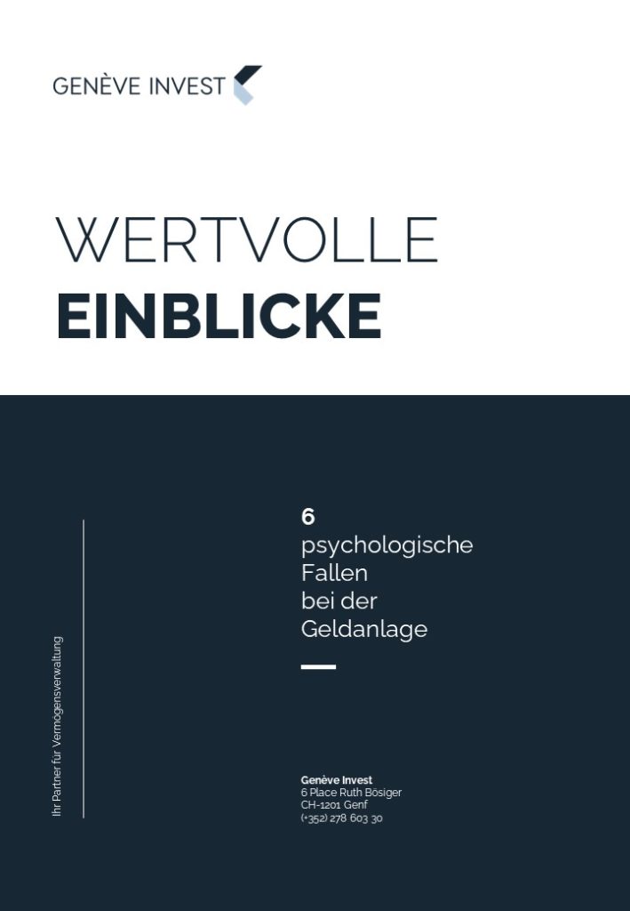 6 psychologische Fallen bei der Geldanlage