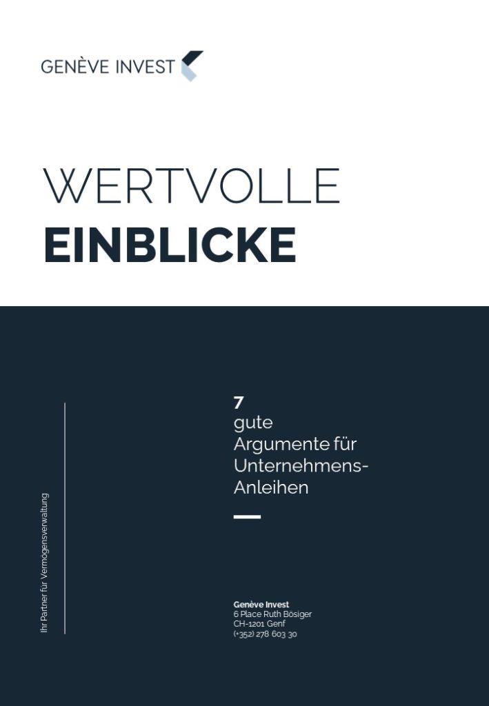 7 gute Argumente für Unternehmensanleihen